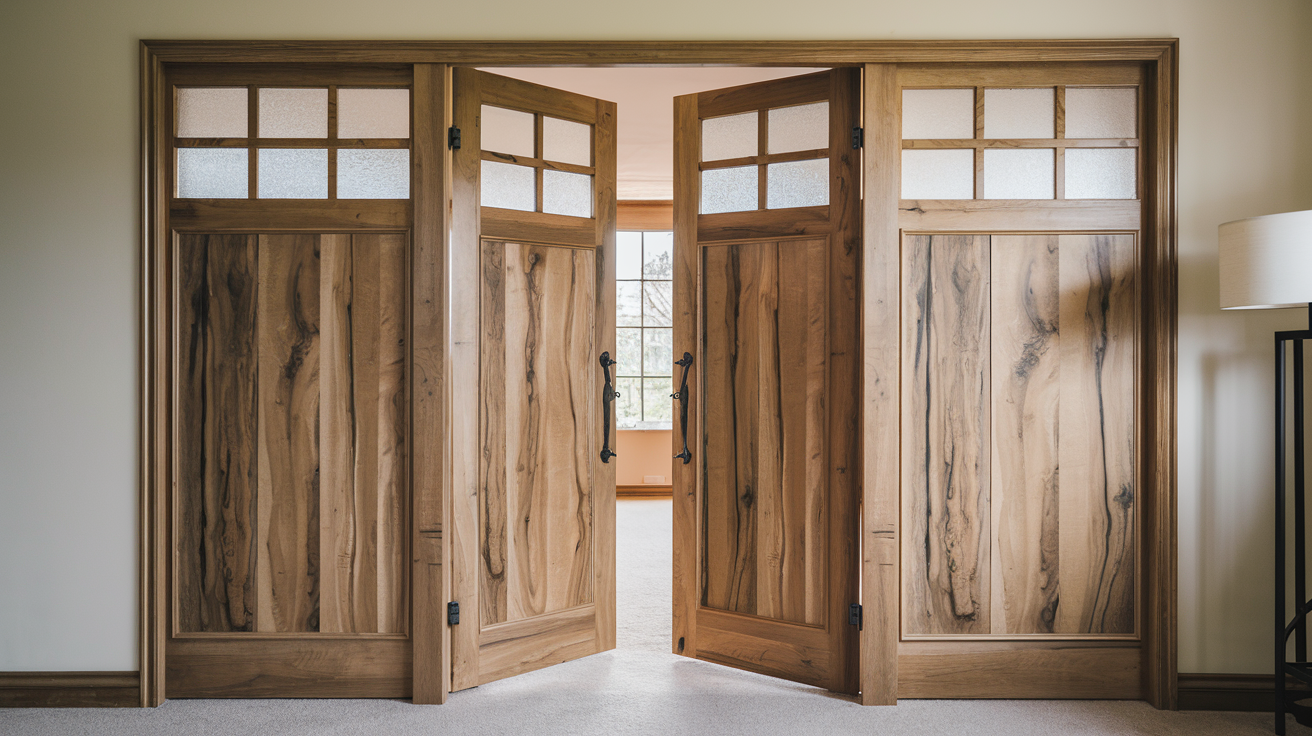 Baodao Solid Wood Doors: Embracing Natural Beauty with Wood Grain Textures